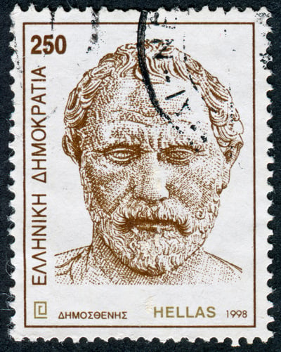 Demosthenes Stamp